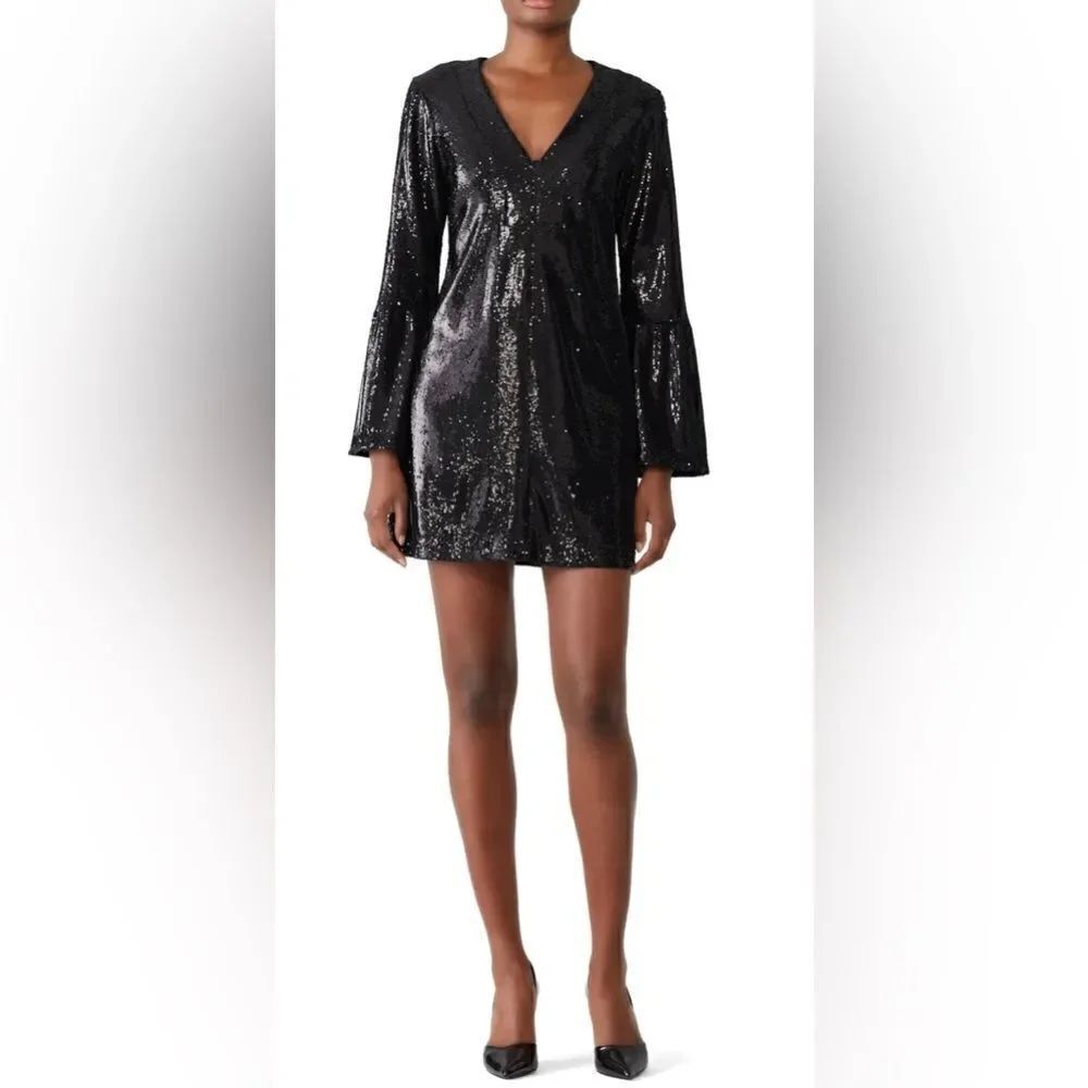 Nanette Lepore Sequin Sestina Dress Size 12